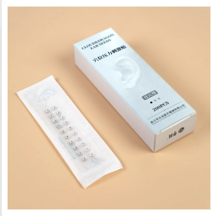 雲龍ゴールドビーズ耳つぼステッカー – 自然派セルフケアに