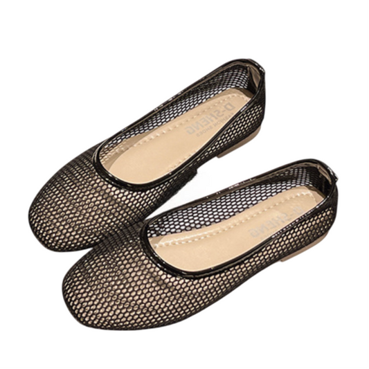 通気性 メッシュ スリッポン レディースサンダル 軽量 滑り止め