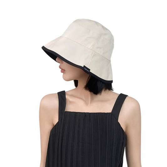 リバーシブルサマーハット|UVカットつば広レディース帽子 2025年新作