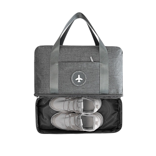 Travel bag, waterproof, large capacity - wet and dry separation, Oxford cloth (shoe storage available)