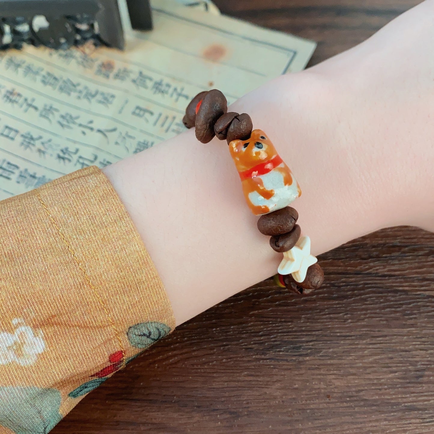 Coffee Bean Beads Bracelet (Unisex/Unique) - Cute/Stylish