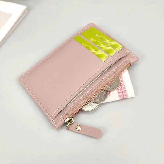 Fragment Case Zippered Card Case (Large Capacity) - ID Card/Driver's License/Credit Card/Coin Purse