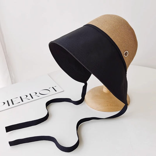 UV Protection Wide Brim Bucket Hat (Women's/Summer) - Sun Protection/Fashionable