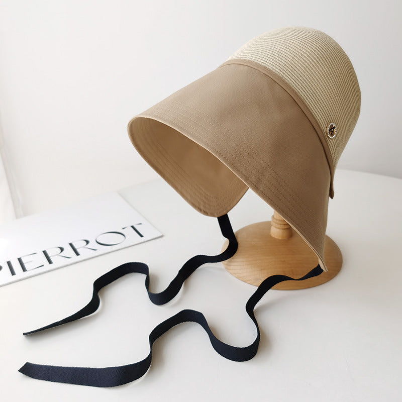 UV Protection Wide Brim Bucket Hat (Women's/Summer) - Sun Protection/Fashionable