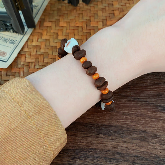 Coffee Bean Beads Bracelet (Unisex/Unique) - Cute/Stylish