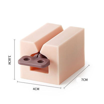 歯磨き粉チューブ絞り器 - (簡単/便利/清潔/浴室用品)