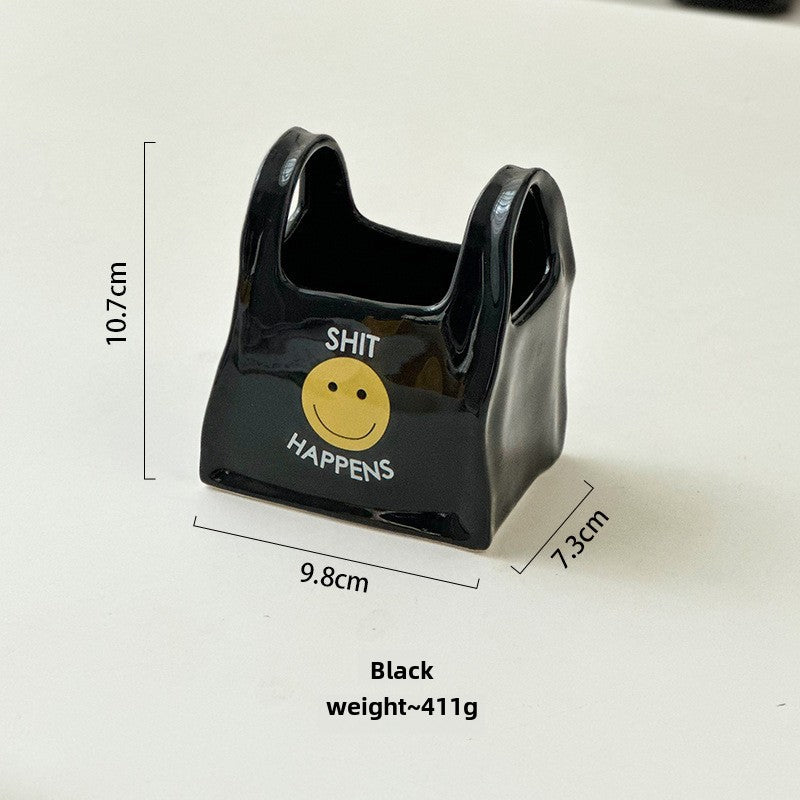 おしゃれなセラミックデスク収納ケース – 小物＆文房具をすっきり整理