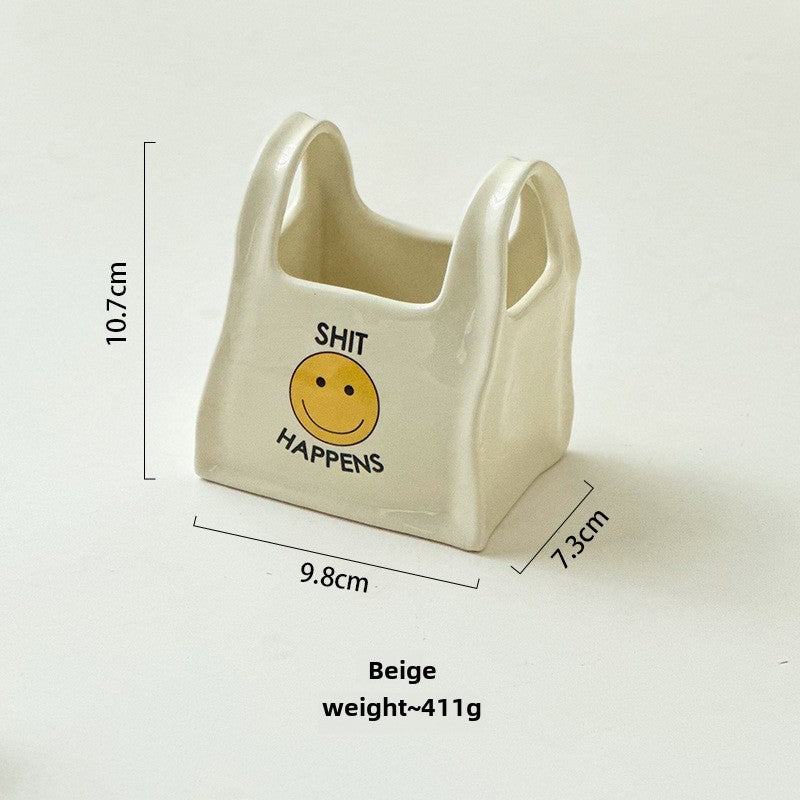 おしゃれなセラミックデスク収納ケース – 小物＆文房具をすっきり整理